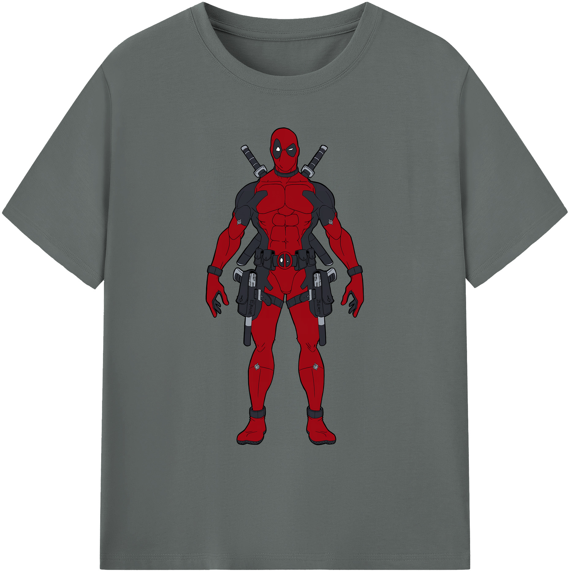 （画像用） Deadpool デッドプール 綿100％ メンズ半袖Tシャツ｜肌触りやわらか＆通気性